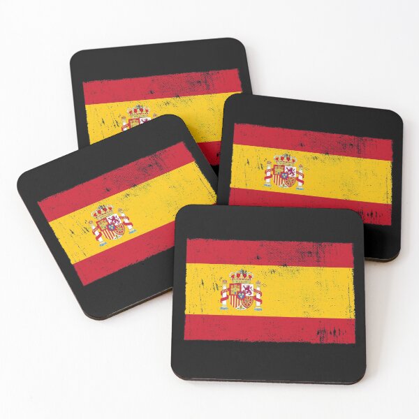 Item preview, Spanish Flag Vintage - Distressed Spanish Flag designed and sold by MagicBoutique.