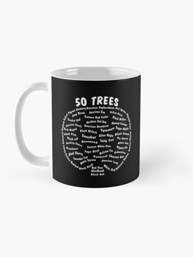 Thumbnail 3 of 6, Coffee Mug, 50 Trees Arbor Day Arborist Plant Tree Forest Gift. designed and sold by maxxexchange.