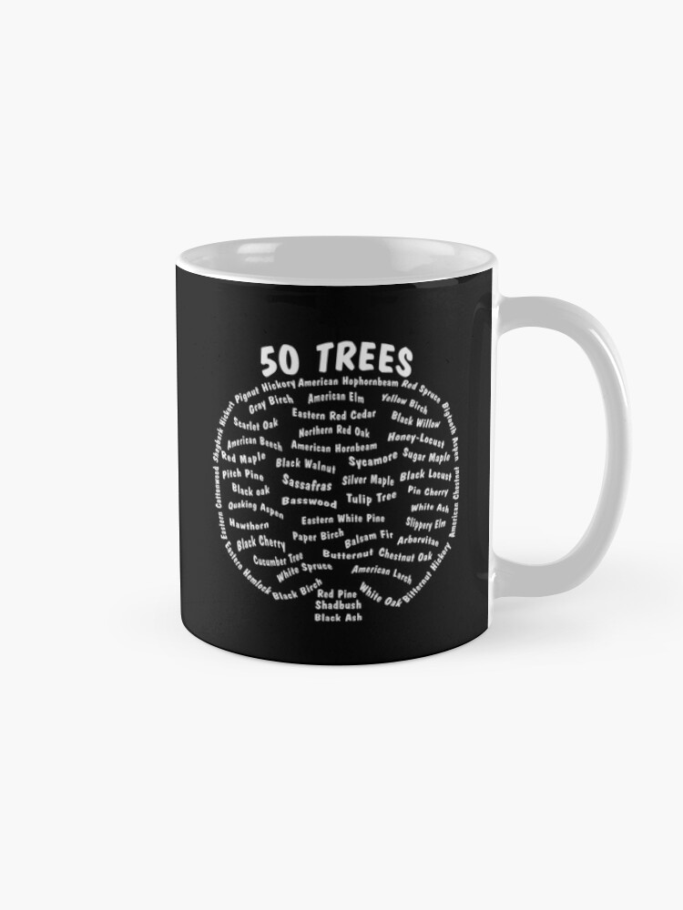 Thumbnail 5 of 6, Coffee Mug, 50 Trees Arbor Day Arborist Plant Tree Forest Gift. designed and sold by maxxexchange.