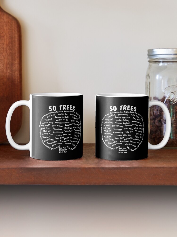 Thumbnail 2 of 6, Coffee Mug, 50 Trees Arbor Day Arborist Plant Tree Forest Gift. designed and sold by maxxexchange.