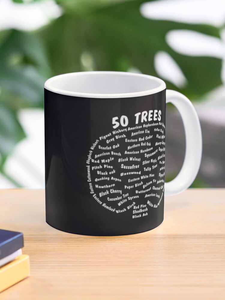 Thumbnail 1 of 6, Coffee Mug, 50 Trees Arbor Day Arborist Plant Tree Forest Gift. designed and sold by maxxexchange.