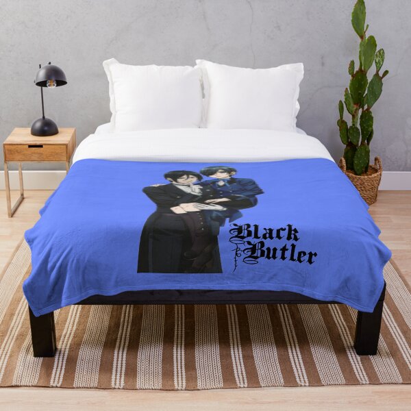 Black butler Ciel Throw Blanket