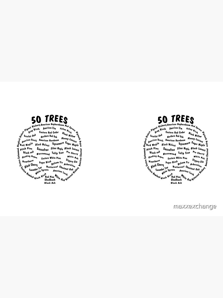 50 Trees Arbor Day Arborist Plant Tree Forest Gift. by maxxexchange