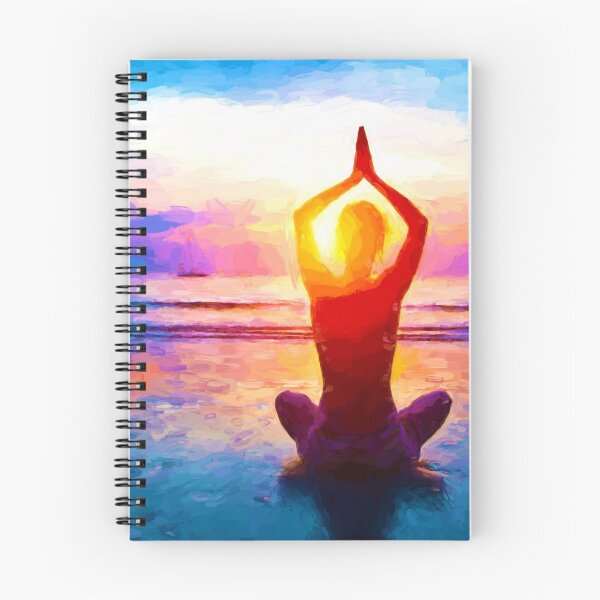 Item preview, Yoga Painting Beach Front Calming  designed and sold by TheoWestlake.