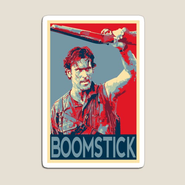 Artikel-Vorschau von Ash Boomstick Evil Dead und Army of Darkness, designt und verkauft von NLopezArt.