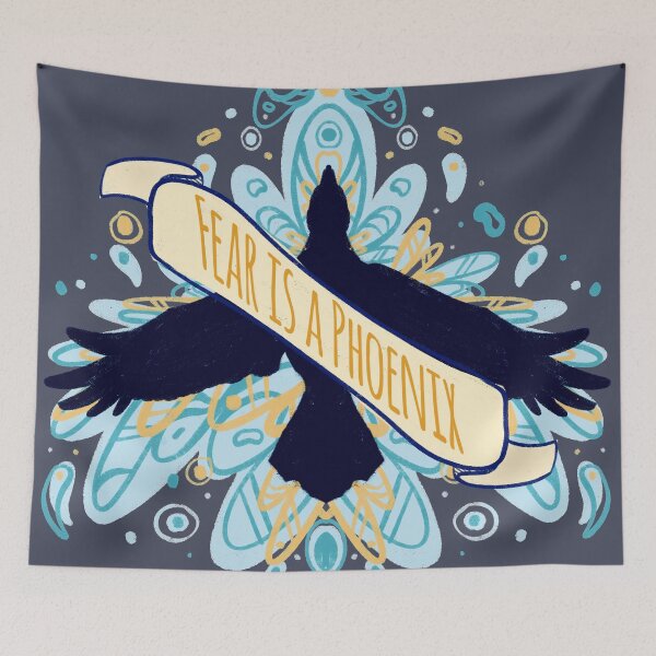 Item preview, Fear is a Phoenix - Six of Crows designed and sold by Manda Lyn LaCorte.