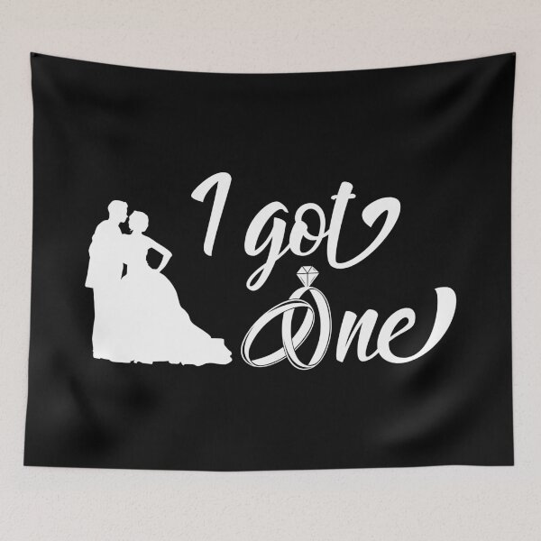Item preview, I Got One Marriage Wedding Engagement Gift designed and sold by haselshirt.