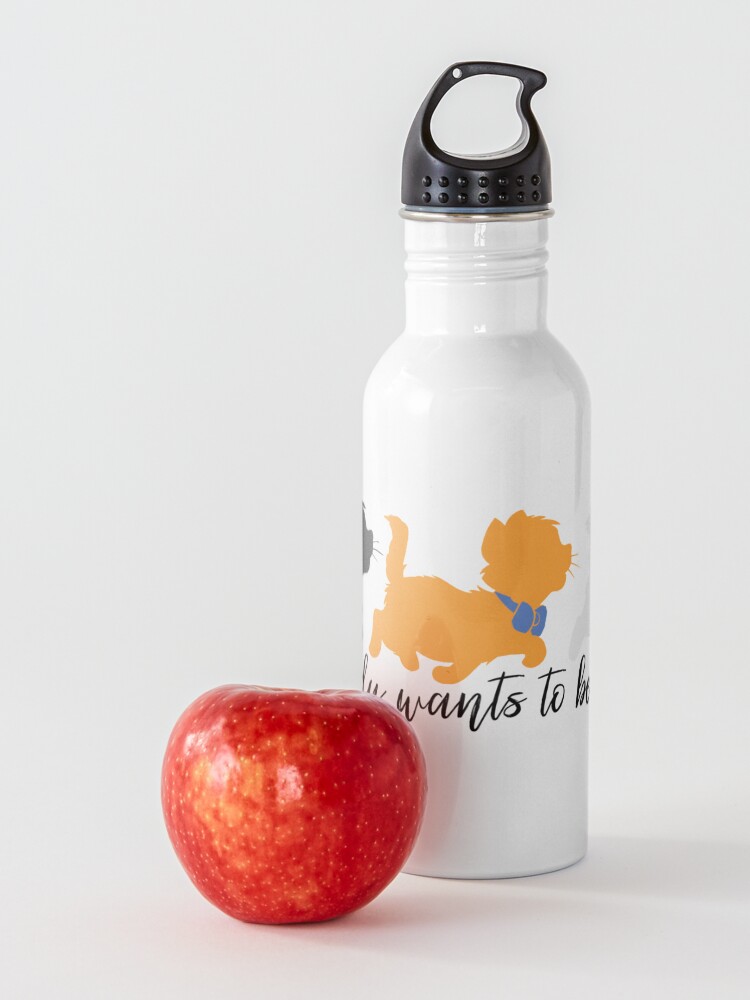 Alternate view of Everybody Wants to be a Cat Water Bottle