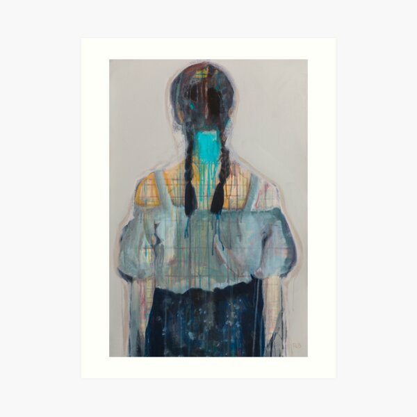 She Finds Her Way Art Print