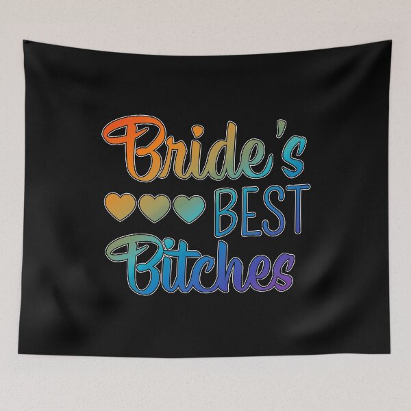 Item preview, Bachelorette Party Bride's Best Bitches Gift designed and sold by haselshirt.
