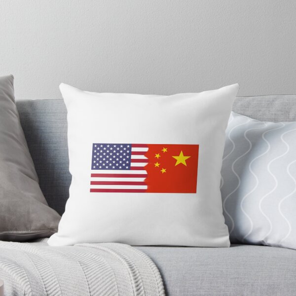 Item preview, America versus China Flag designed and sold by Caleb Turner.