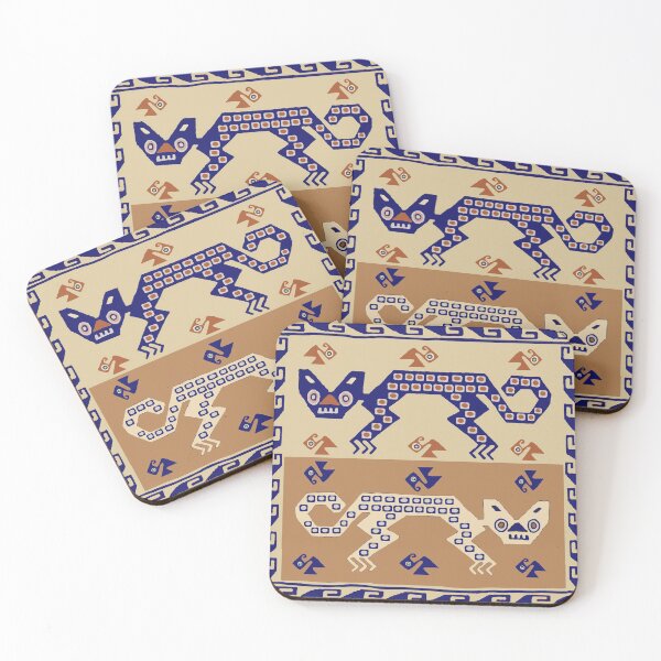 Item preview, Inca Gatos y Aves designed and sold by ESPRIT MYSTIQUE.