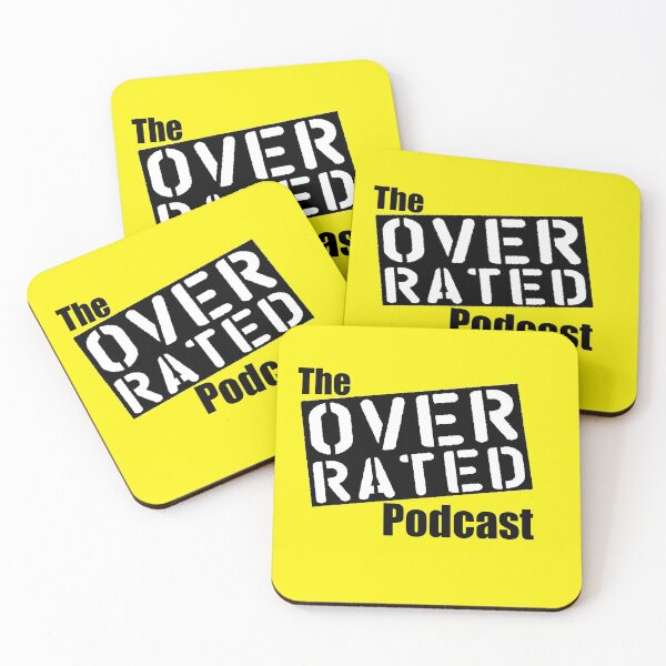 Item preview, New logo for The Overrated Podcast designed and sold by MrAshdown.