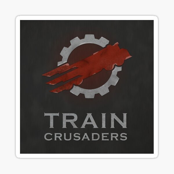 Train Crusaders Sticker