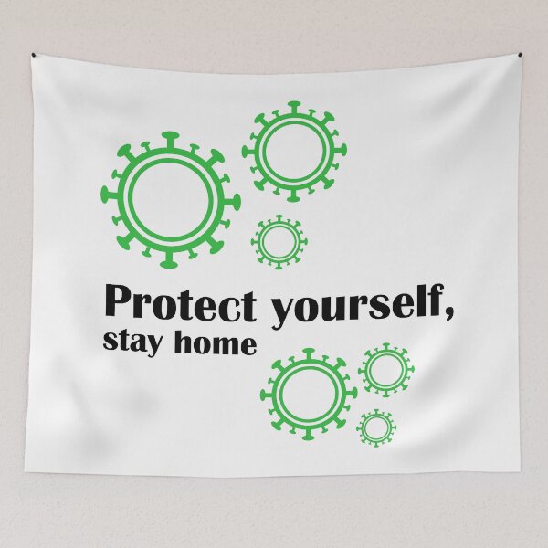 Item preview, Corona Virus Covid19, Stay home designed and sold by JASN DESIGN.