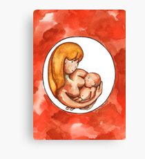 Breastfeeding Canvas Print