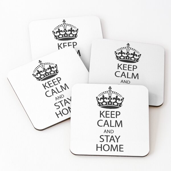 Item preview, KEEP CALM AND STAY HOME designed and sold by ThingsShop.