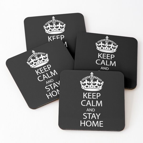 Item preview, KEEP CALM AND STAY HOME designed and sold by ThingsShop.