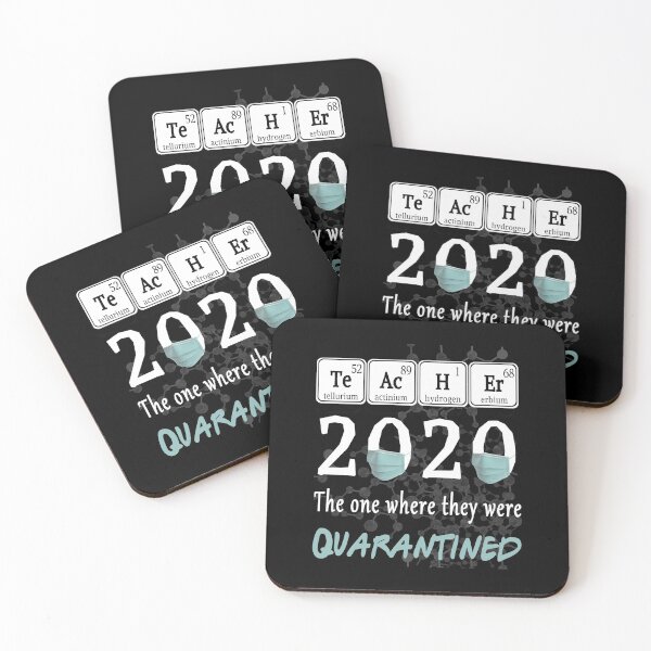 Item preview, Teachers 2020 the one where they were Quarantined Spelled with Periodic Table Elements designed and sold by AnimaLovers.
