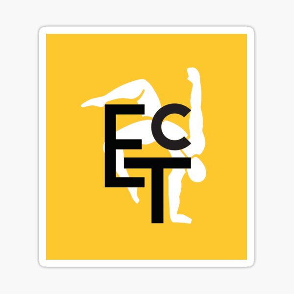 ETC Yellow logo Sticker