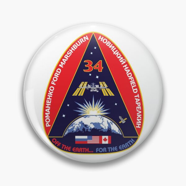 Item preview, Expedition 34 Mission Patch designed and sold by Nikki SpaceStuffPlus.