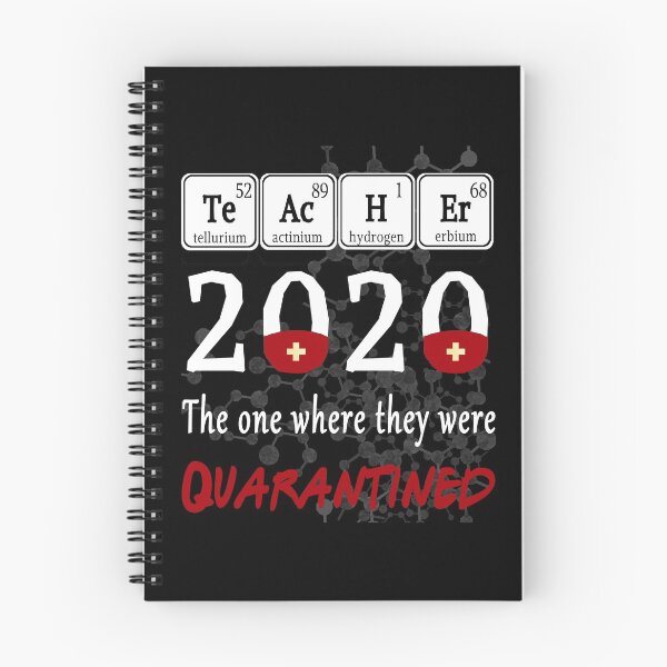 Item preview, Teachers 2020 the one where they were Quarantined Spelled with Periodic Table Elements designed and sold by AnimaLovers.