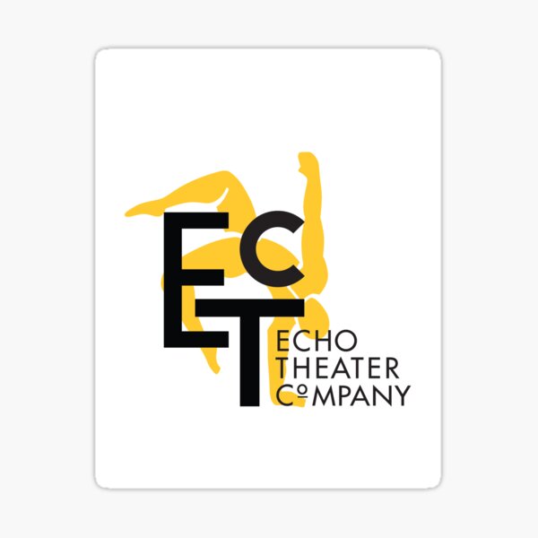 ETC logo with text Sticker
