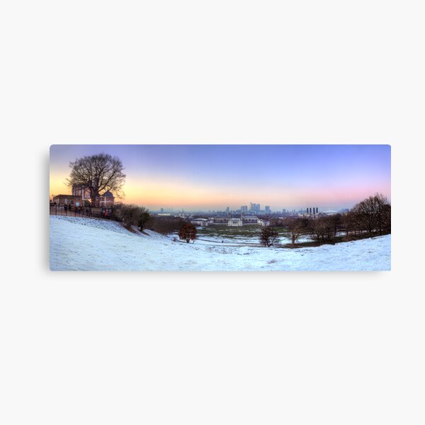 Greenwich Park Panorama Canvas Print