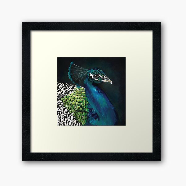 Peacock Framed Art Print