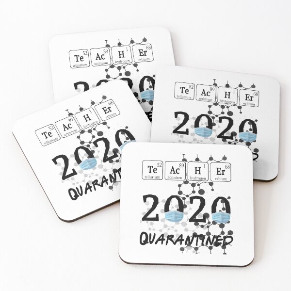 Item preview, Teachers 2020 the one where they were Quarantined Spelled with Periodic Table Elements designed and sold by AnimaLovers.