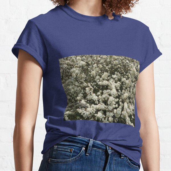 Blackthorn in flower (horizontal)  Classic T-Shirt