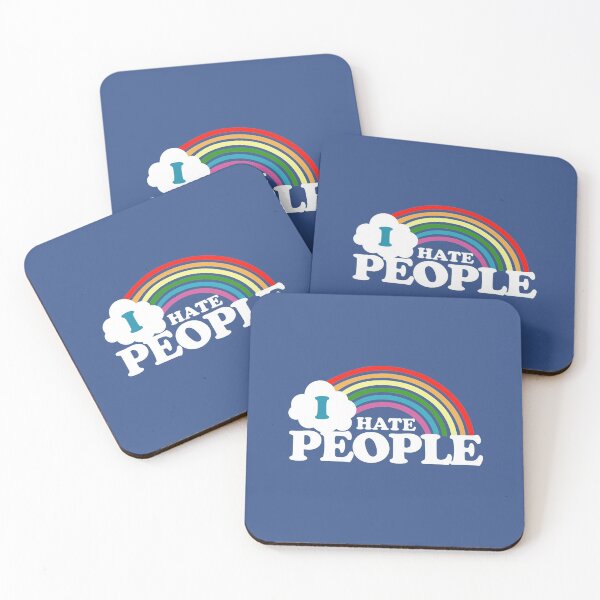 Item preview, I Hate People :)  designed and sold by Shayli Kipnis.
