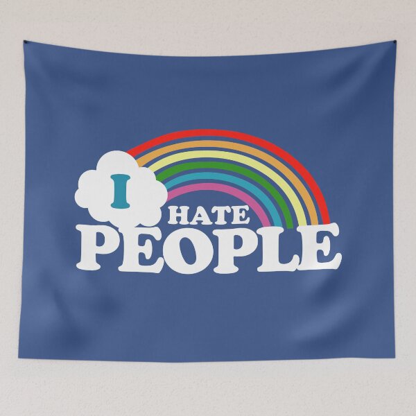 Item preview, I Hate People :)  designed and sold by Shayli Kipnis.