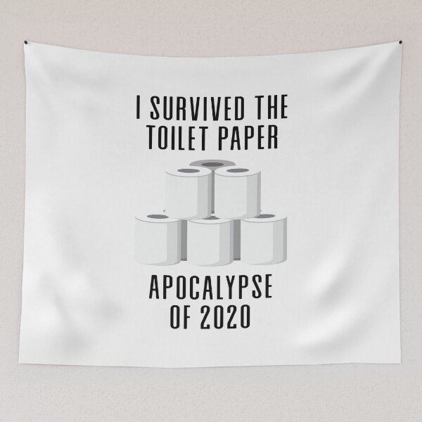 Item preview, TOILET PAPER APOCALYPSE designed and sold by ThingsShop.