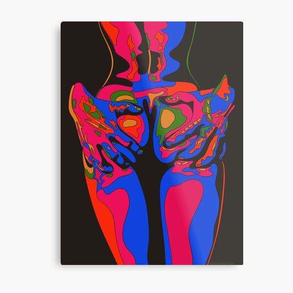 Squeeze Metal Print