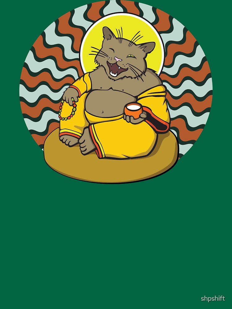 Buddha Cat by shpshift