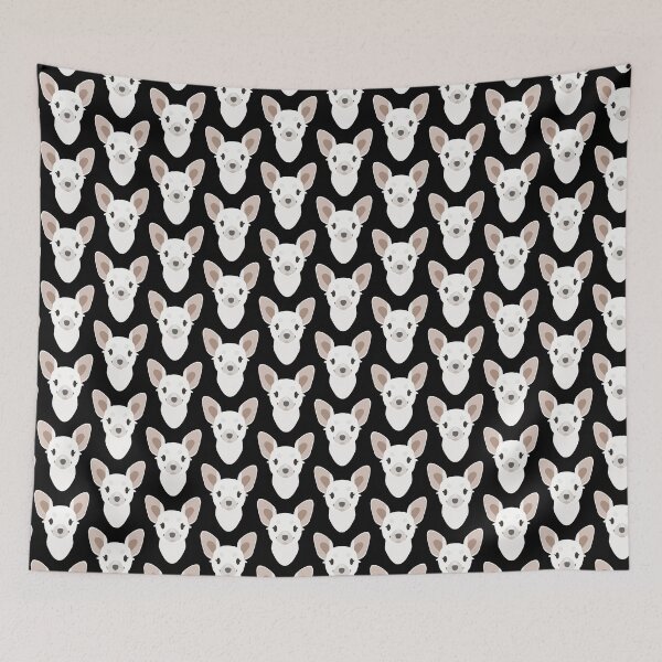Item preview, Cute, Minimalist, White Chihuahua designed and sold by SkywardSylphina.