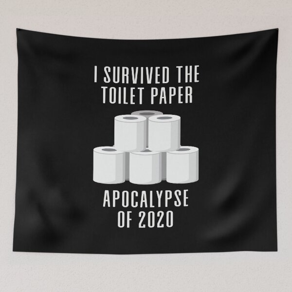 Item preview, TOILET PAPER APOCALYPSE designed and sold by ThingsShop.