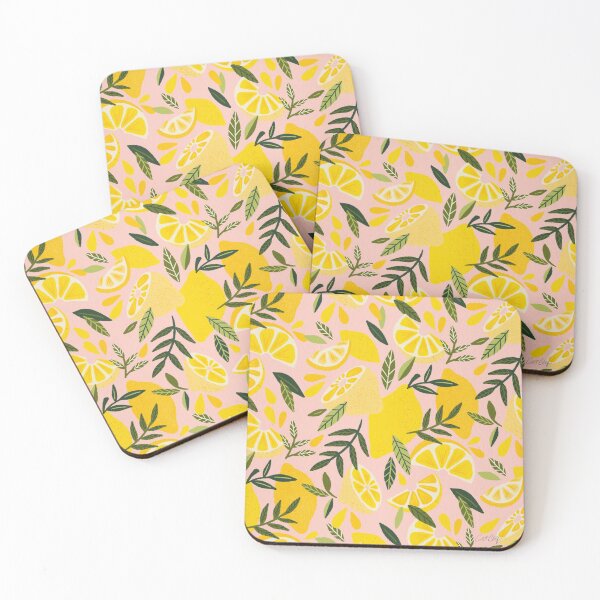 Item preview, Lemon Blooms – Blush Palette designed and sold by Cat Coquillette.