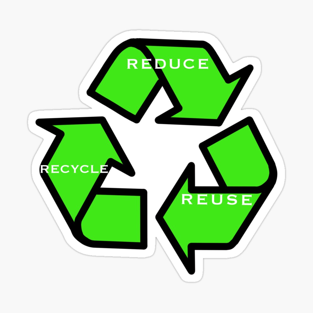 Recycle, Reduce, Reuse - Reduce Reuse Recycle - Free Transparent PNG  Clipart Images Download