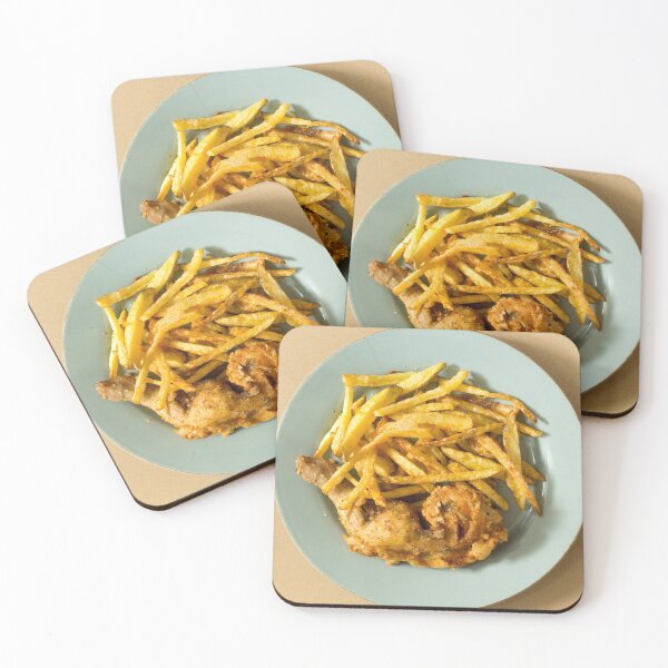 Item preview, cli fried chicken plate designed and sold by pcfyi.