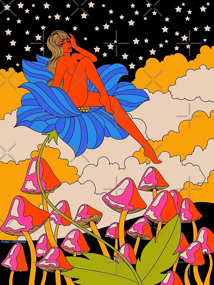 Lady in a flower by MissPennyLane