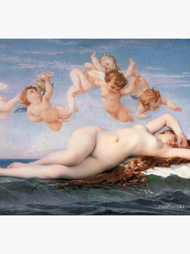 The #Birth of #Venus, Alexandre Cabanel 1875 #TheBirthofVenus #BirthofVenus by znamenski
