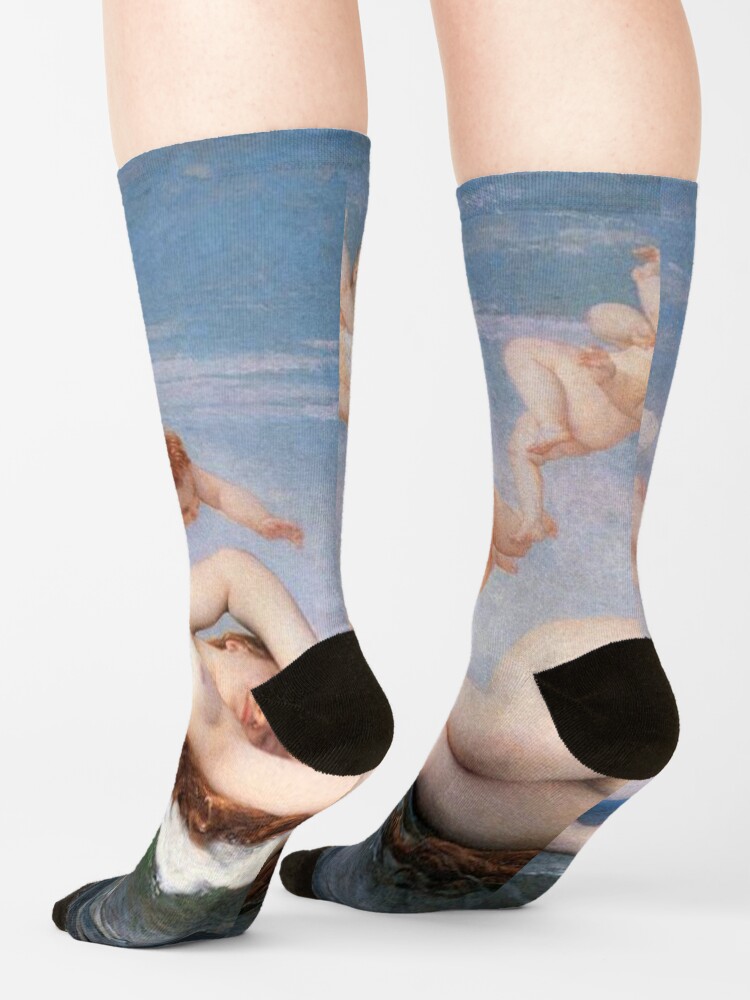 Alternate view of The #Birth of #Venus, Alexandre Cabanel 1875 #TheBirthofVenus #BirthofVenus Socks