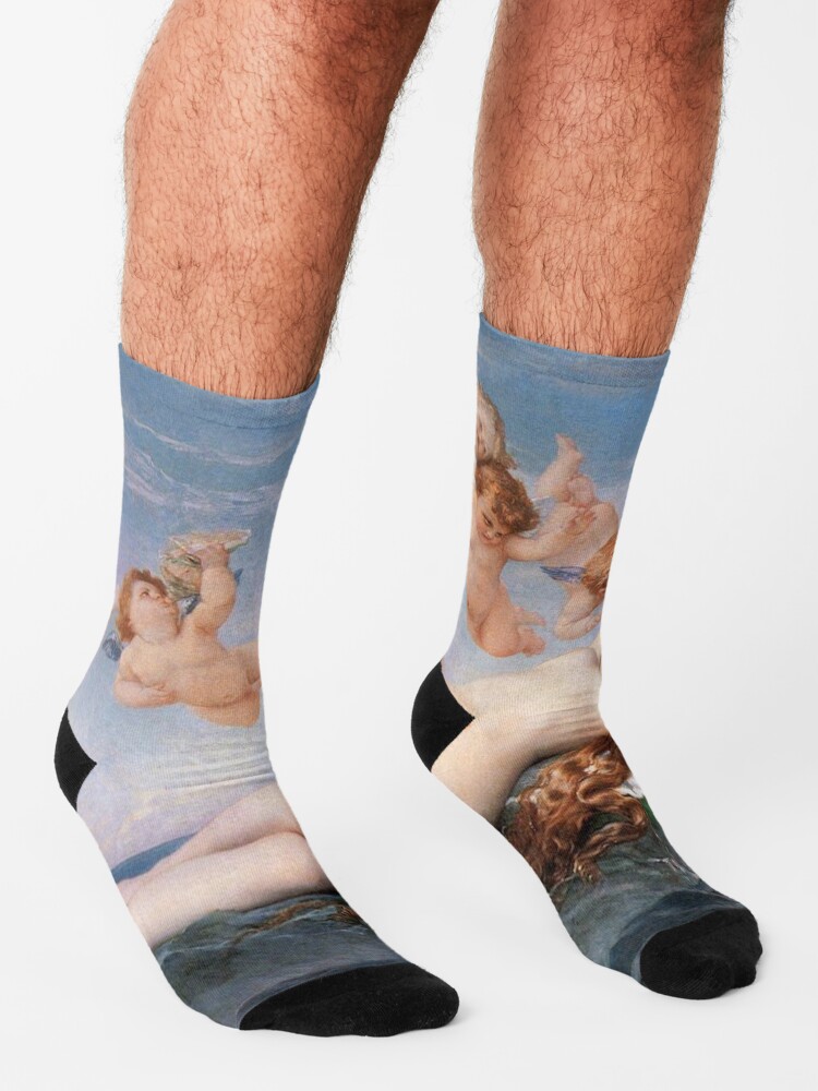 Alternate view of The #Birth of #Venus, Alexandre Cabanel 1875 #TheBirthofVenus #BirthofVenus Socks