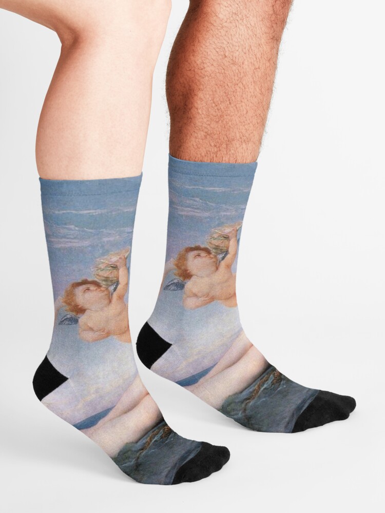 Alternate view of The #Birth of #Venus, Alexandre Cabanel 1875 #TheBirthofVenus #BirthofVenus Socks