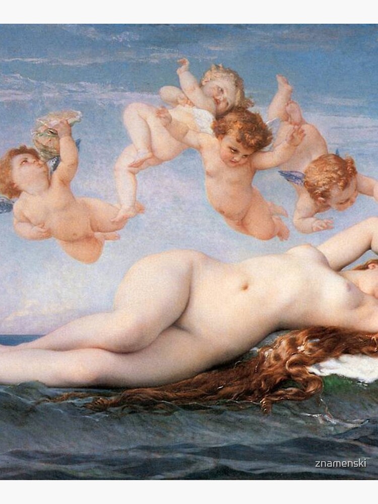 The #Birth of #Venus, Alexandre Cabanel 1875 #TheBirthofVenus #BirthofVenus by znamenski