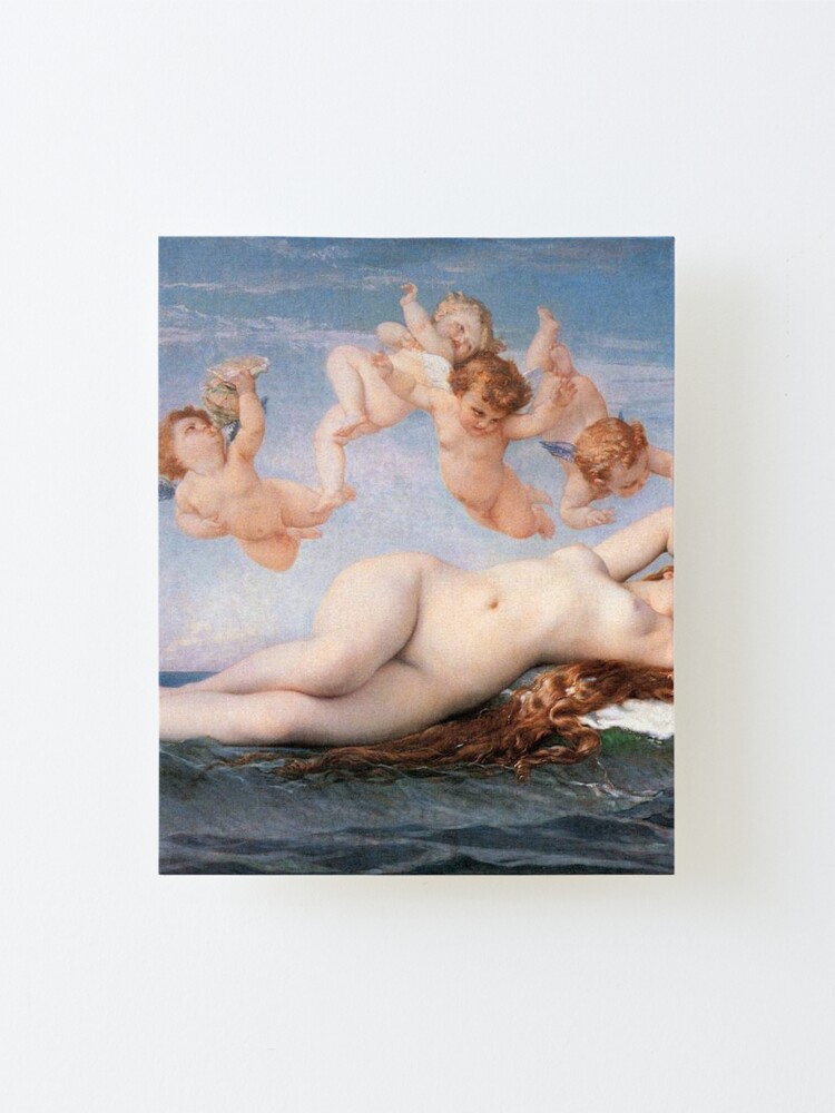 Alternate view of The #Birth of #Venus, Alexandre Cabanel 1875 #TheBirthofVenus #BirthofVenus Mounted Print