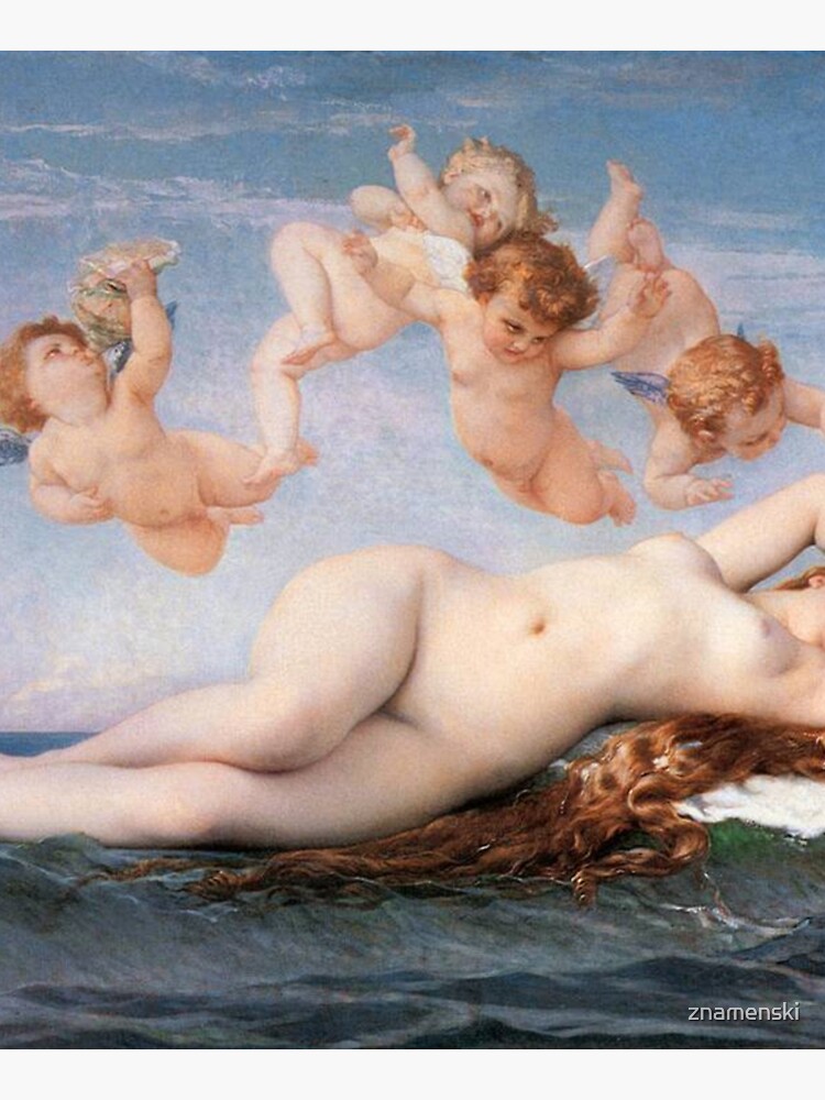 The #Birth of #Venus, Alexandre Cabanel 1875 #TheBirthofVenus #BirthofVenus by znamenski