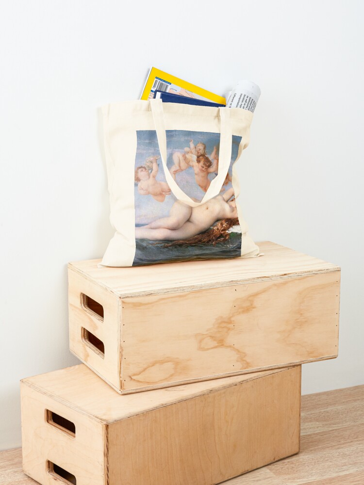 Alternate view of The #Birth of #Venus, Alexandre Cabanel 1875 #TheBirthofVenus #BirthofVenus Tote Bag